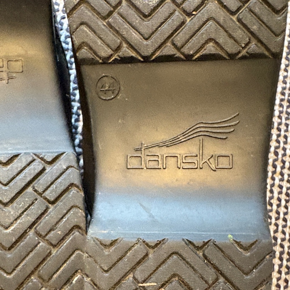 Dansko Men’s Classic Professional Oiled Leather Black Slip-On Clog Shoes 44 - Picture 3 of 6